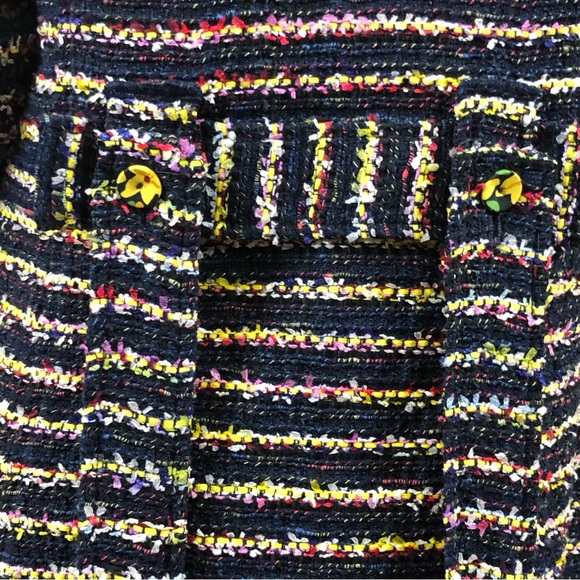 Cabi Headline Topper Size 8 Gorgeous Multicolored Jacket NWT 🏷️ - Picture 4 of 6